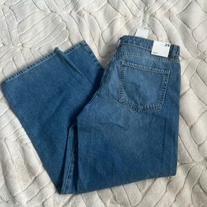Folded Waist Jeans NWT